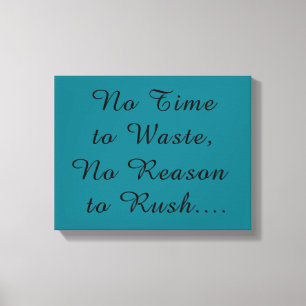 Lifetime Quotes Canvas Print