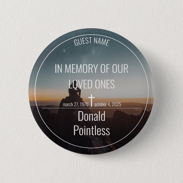 Lifeworks 2 Inch Round Button (Front)