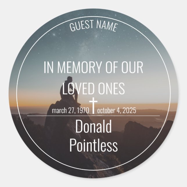 Lifeworks Classic Round Sticker (Front)