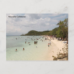 Lifou Island beach, New Caledonia (Nouvelle-Calédo Postcard