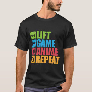 Lift , Game , Anime ,  T-Shirt