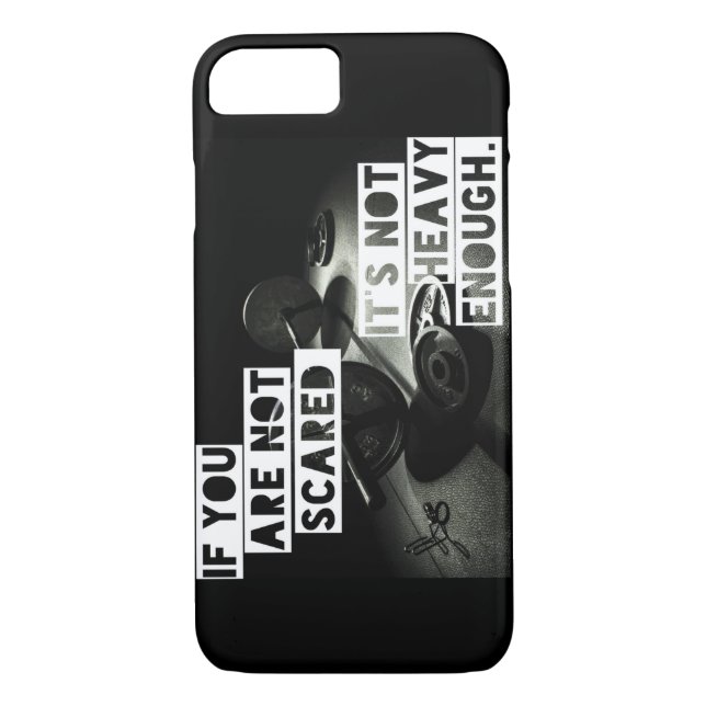 Lift Heavy - Bodybuilding Workout Motivational Case-Mate iPhone Case (Back)