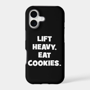 Lift Heavy, Eat Cookies - Funny - Novelty Workout