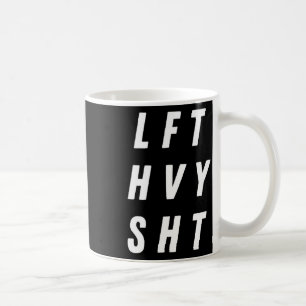Lift Heavy Pump Cover Mens Oversized Gym Workout D Coffee Mug