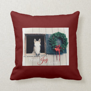 Lift Me Up! 2020 Holiday Throw Pillow - Jewel