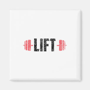 Lift Weightlifting Gym Lifting Workout Magnet