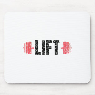Lift Weightlifting Gym Lifting Workout Mouse Pad