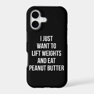 Lift Weights and Eat Peanut Butter - Funny Workout