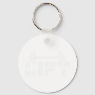 Lift Workout Lifting Weightlifting Gym 1 Keychain