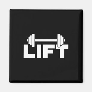Lift Workout Lifting Weightlifting Gym 2 Magnet