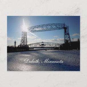 Liftbridge, Duluth, Minnesota Postcard