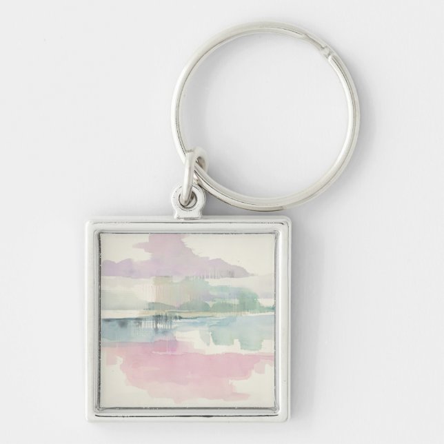 Lifting Fog | In Soft Pastels Keychain (Front)