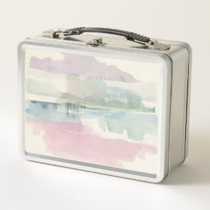 Lifting Fog   In Soft Pastels Metal Lunch Box