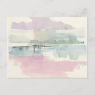 Lifting Fog   In Soft Pastels Postcard