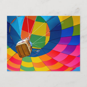 Liftoff, up up and away postcard