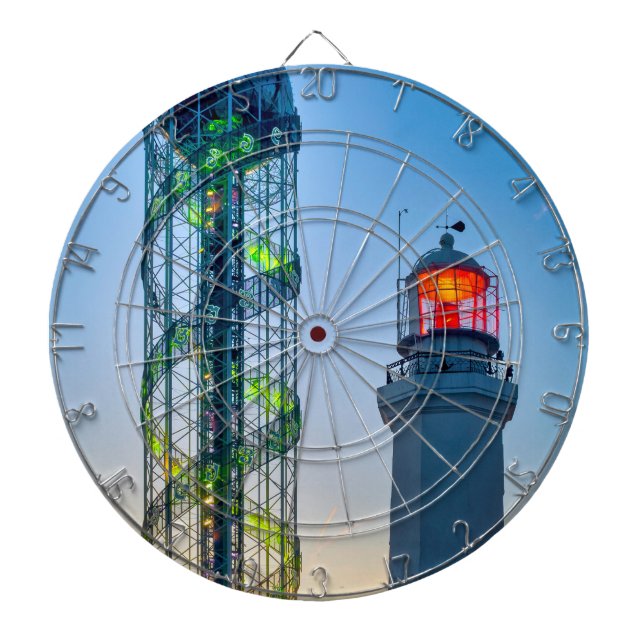 Lighhouse and Alphabetic Tower Dartboard (Front)