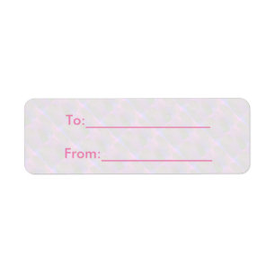 Light Abstract Label