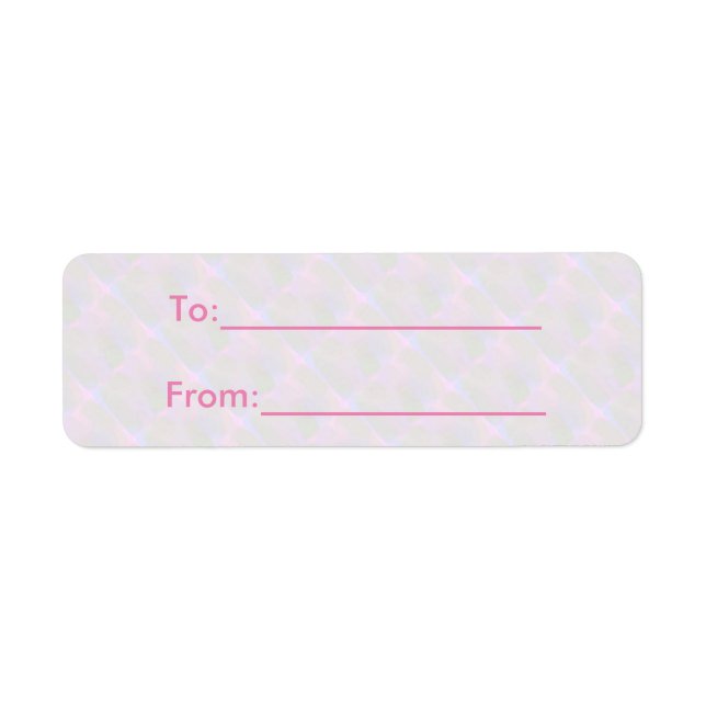 Light Abstract Label (Front)
