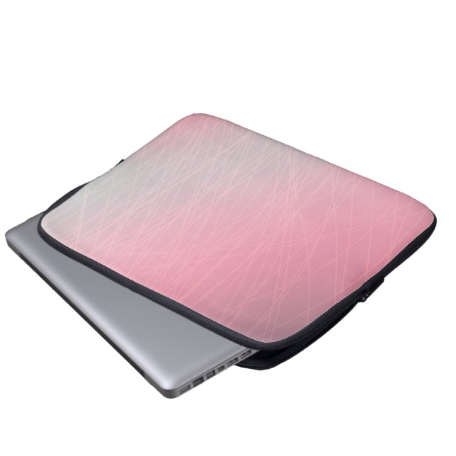 Light Abstract Pattern Electronics Bag - Unique (Front Bottom)
