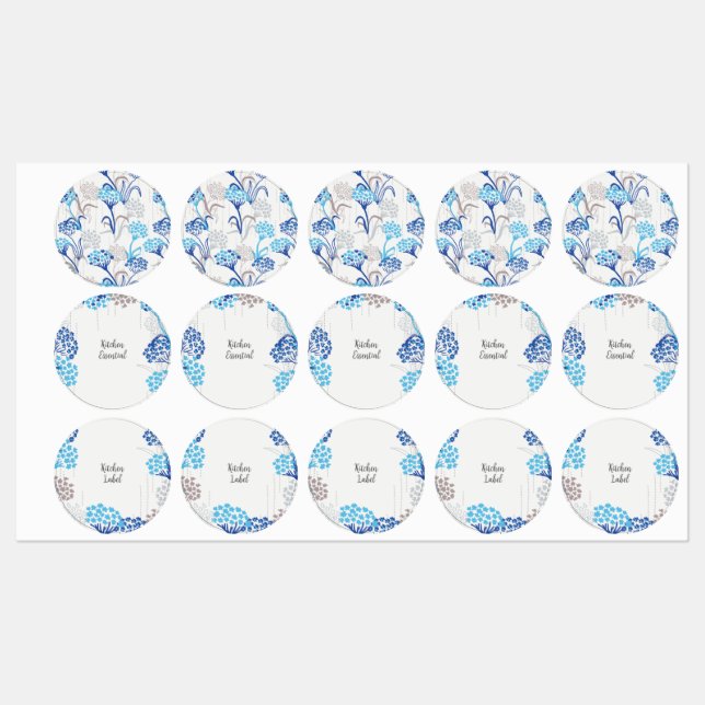 Light and Airy Hydrangea Floral Pattern (Sheet)