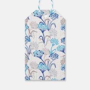 Light and Airy Hydrangea Floral Pattern Gift Tags