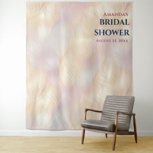 Light and Colour Bridal Shower Photo Booth Backdro Tapestry