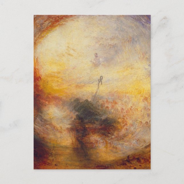 Light and Colour (Goethe's Theory), J.M.W. Turner Postcard (Front)