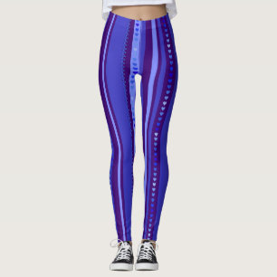 Light and dark Blue Leggings