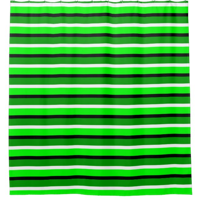 Light and Dark Green Stripes Pattern (Front)