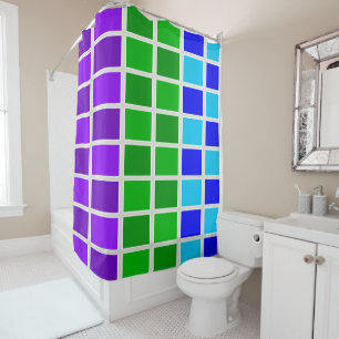 Light and Dark Peacock Colour Squares
