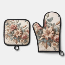 Light Antique Floral Perfection