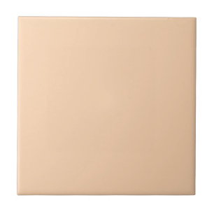 Light Apricot Solid Colour Tile
