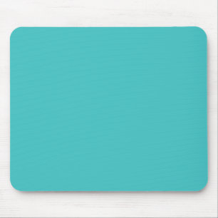 Light Aqua Blue Green Fashion Colour Trend 2014 Mouse Pad