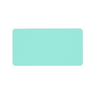 Light Aquafresh Aqua Blue Green Fashion Colour Label