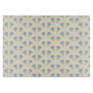Light Arches Glass Cutting Board