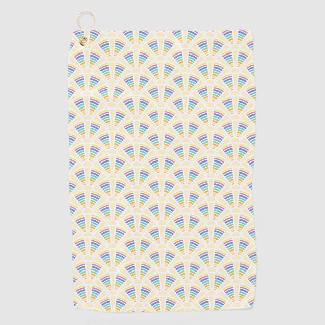 Light Arches Golf Towel (Front)
