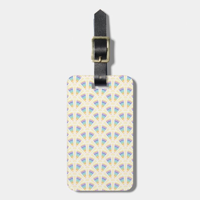 Light Arches Luggage Tag (Front Vertical)