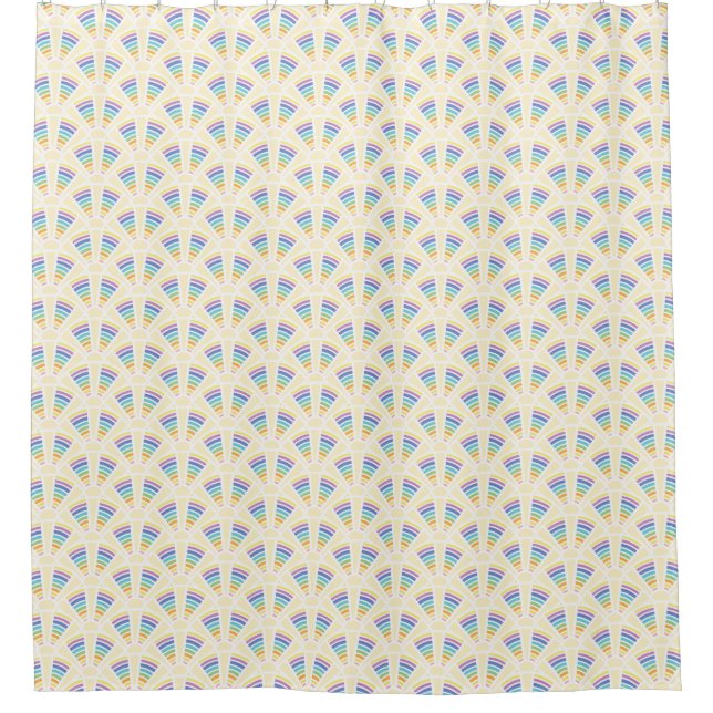 Light Arches Shower Curtain (Front)