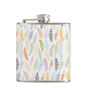 Light as a Feather by Origami Prints Flask