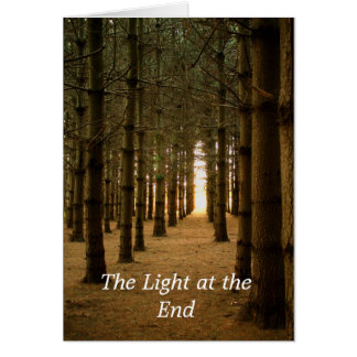 Light at the End of the Tunnel Card