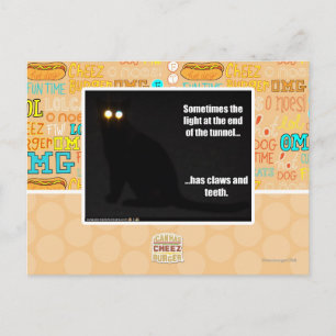 Light at the End of the Tunnel Postcard