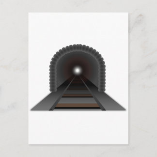 Light At The End Of The Tunnel! Postcard