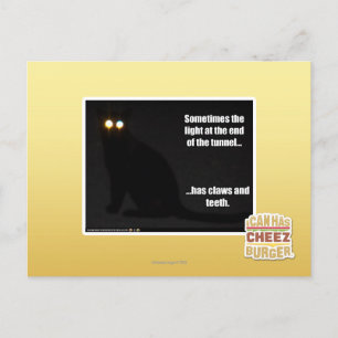 Light at the End of the Tunnel Postcard