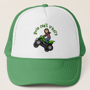 Light ATV   Four Wheeling Girl Trucker Hat