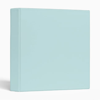 Light baby blue binder