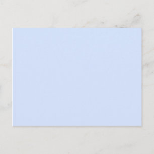 Light Baby Blue Postcard
