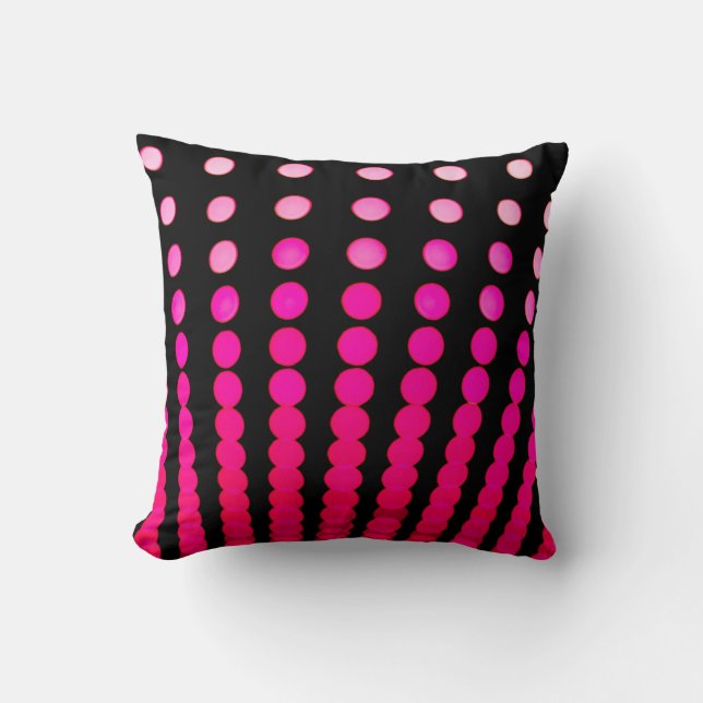 Light Background Throw Pillow (Front)