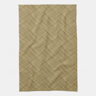 Light Basket Weave Kitchen Towel