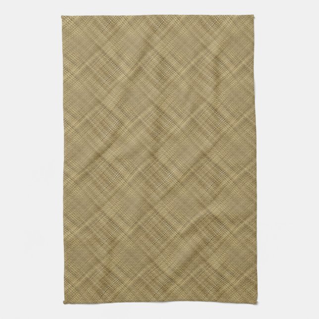 Light Basket Weave Kitchen Towel (Vertical)