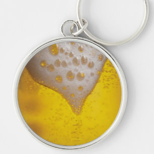 Light Beer Foam Keychain